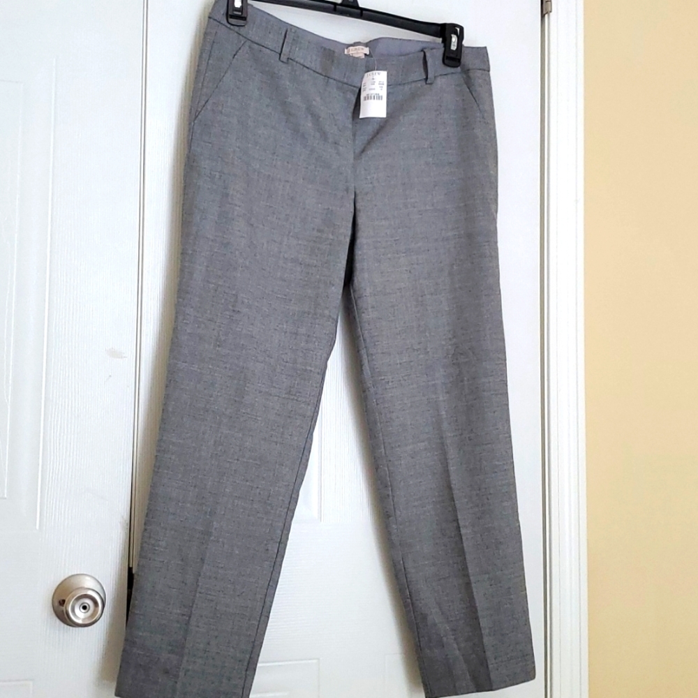 J.CREW pants size 10 color grey